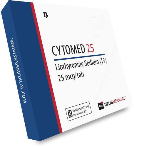 CYTOMED 25 (LIOTHYRONINE SODIUM) THYROID HORMONE IN TABLETS