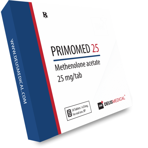 PRIMOMED 25 (METHENOLONE ACETATE) ORAL STEROID IN TABLETS