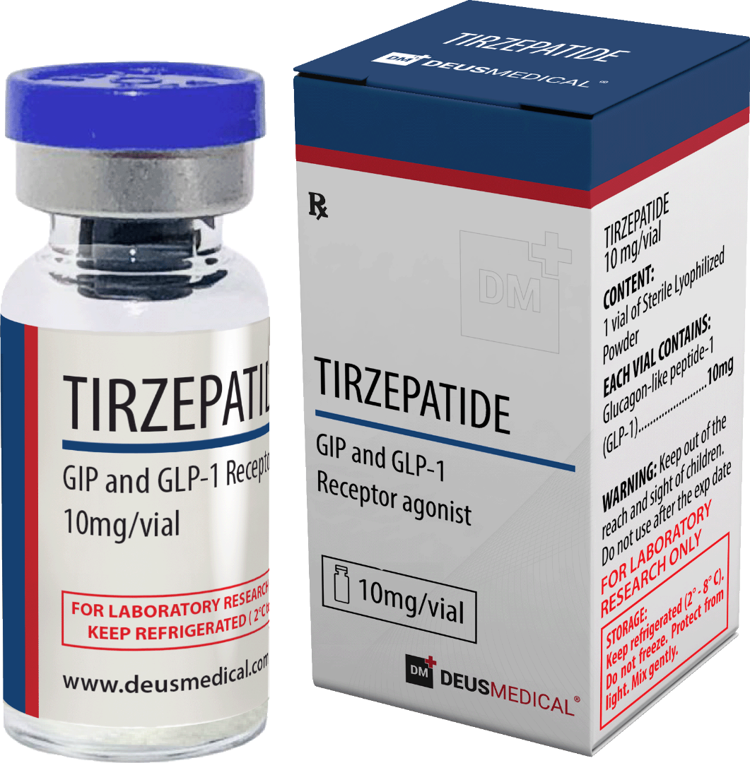 PEPTIDES Tirzepatide (Tirzepatide GIP and GLP-1 Receptor Agonist) IN VIALS